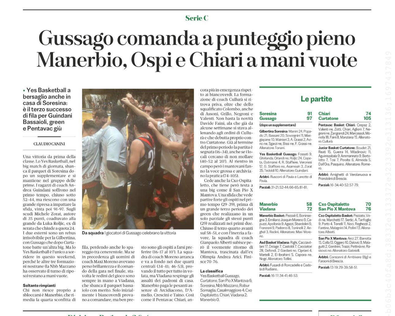 Rassegna Stampa 13/10/2023