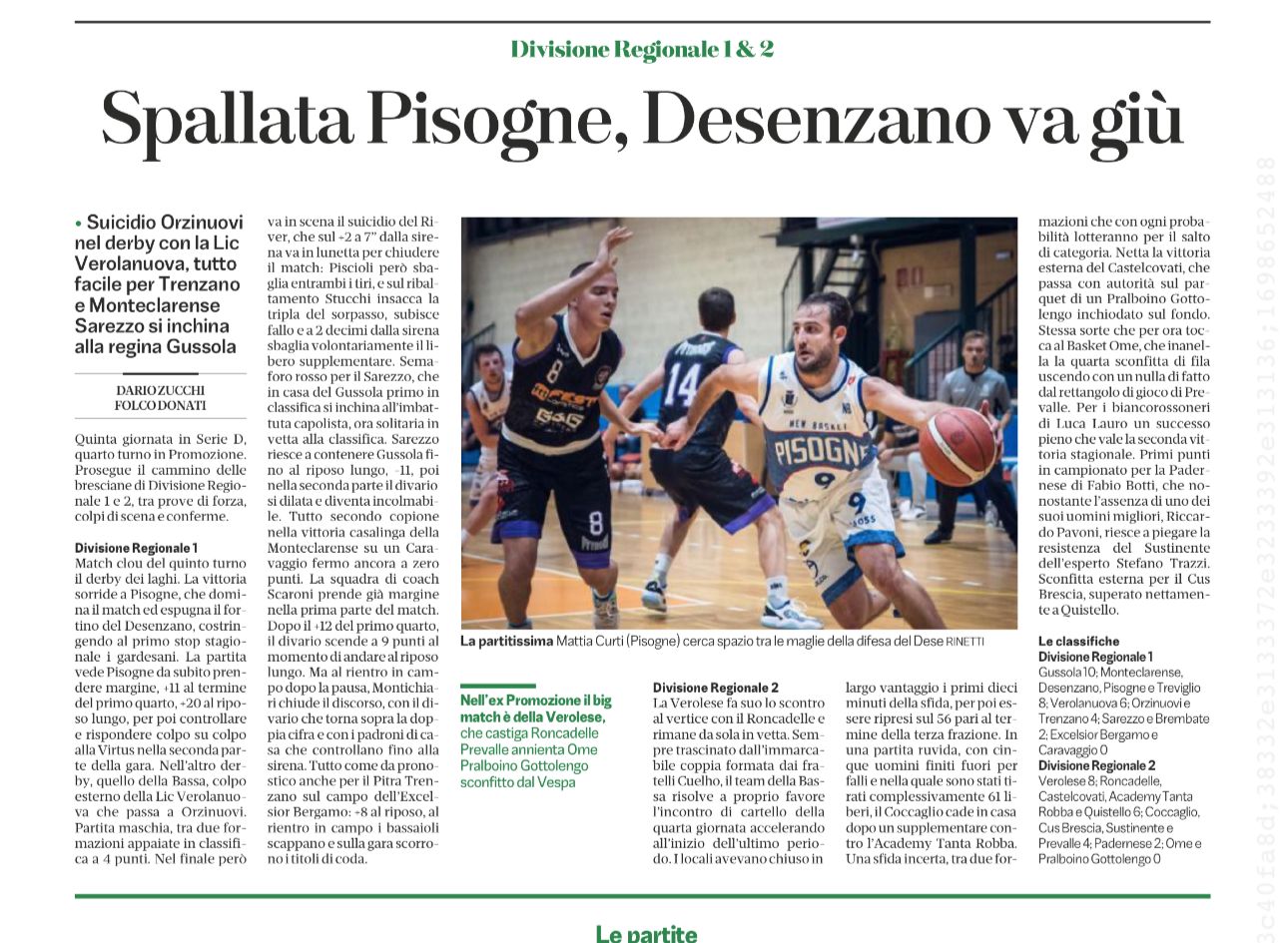 Rassegna Stampa 27/10/2023